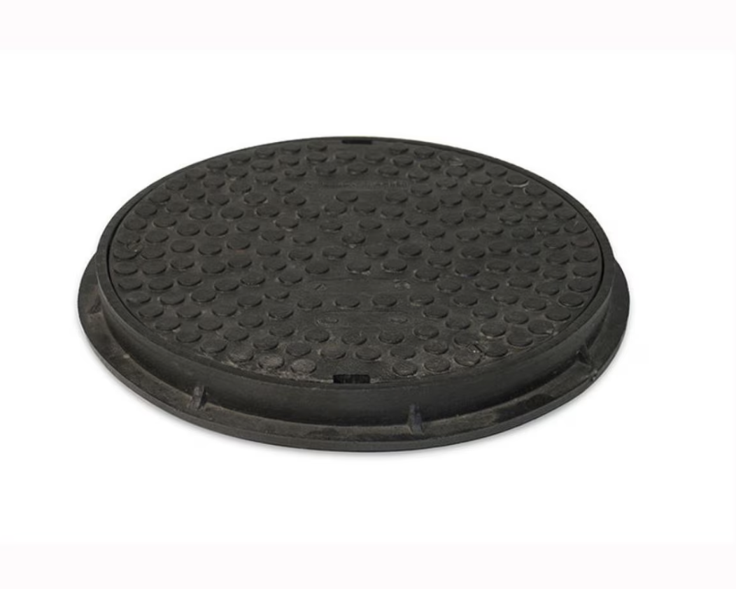 ROUND PLASTIC COVER & FRAME 300mm